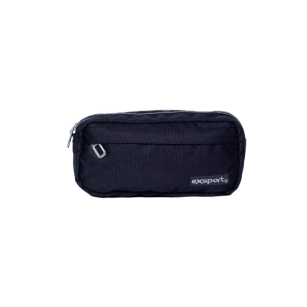 EXSPORT Pencil Case Plain 2 Comp. + Pocket / 2425510