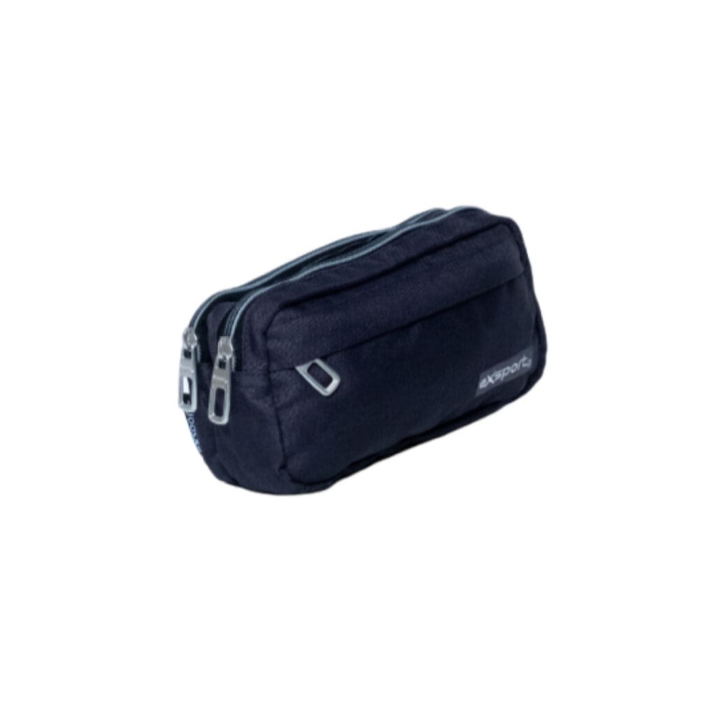 EXSPORT Pencil Case Plain 2 Comp. + Pocket / 2425510