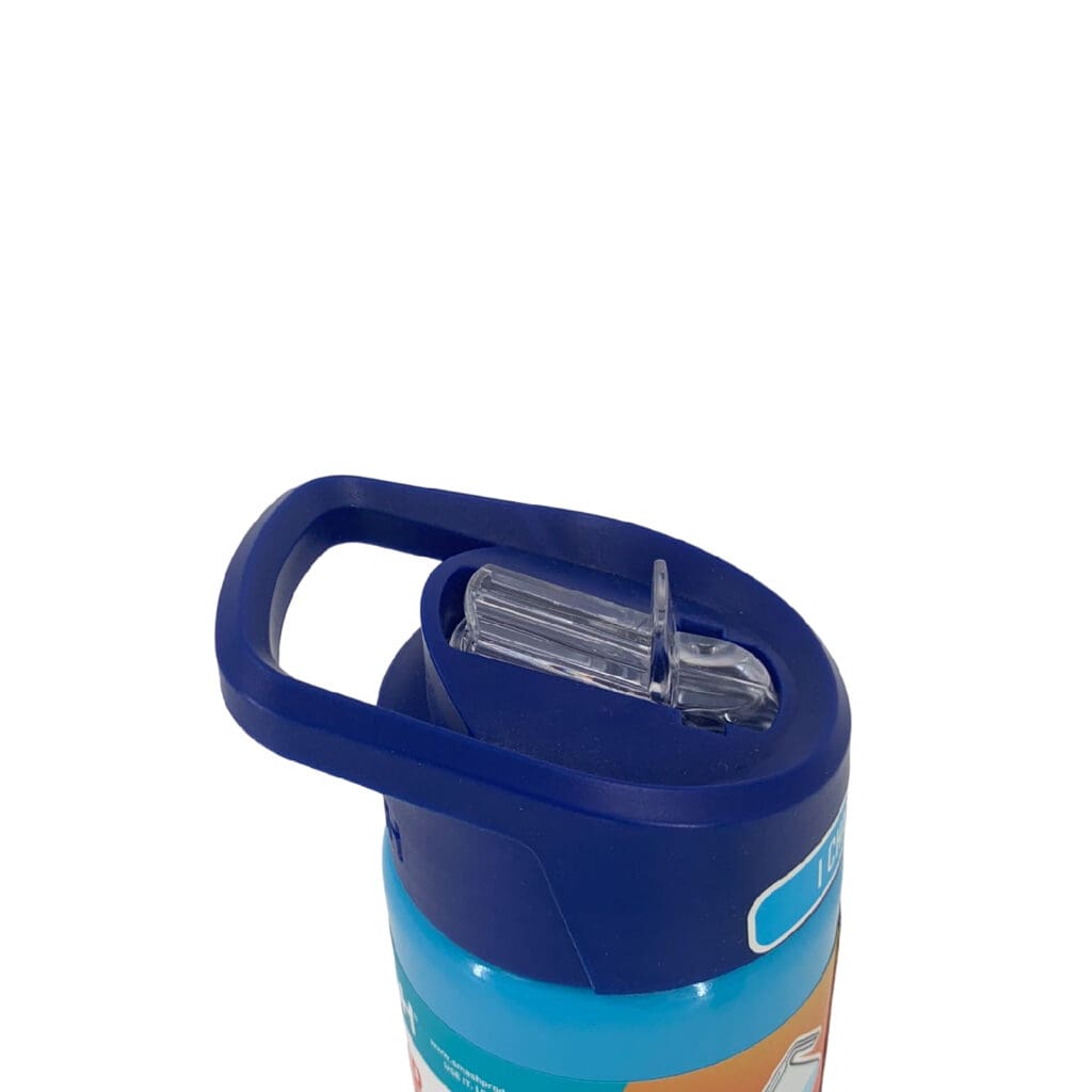 Smash Stainless Steel Colour Change Bottle Single Wall With Straw 750ml Blue / 31140 مطرة