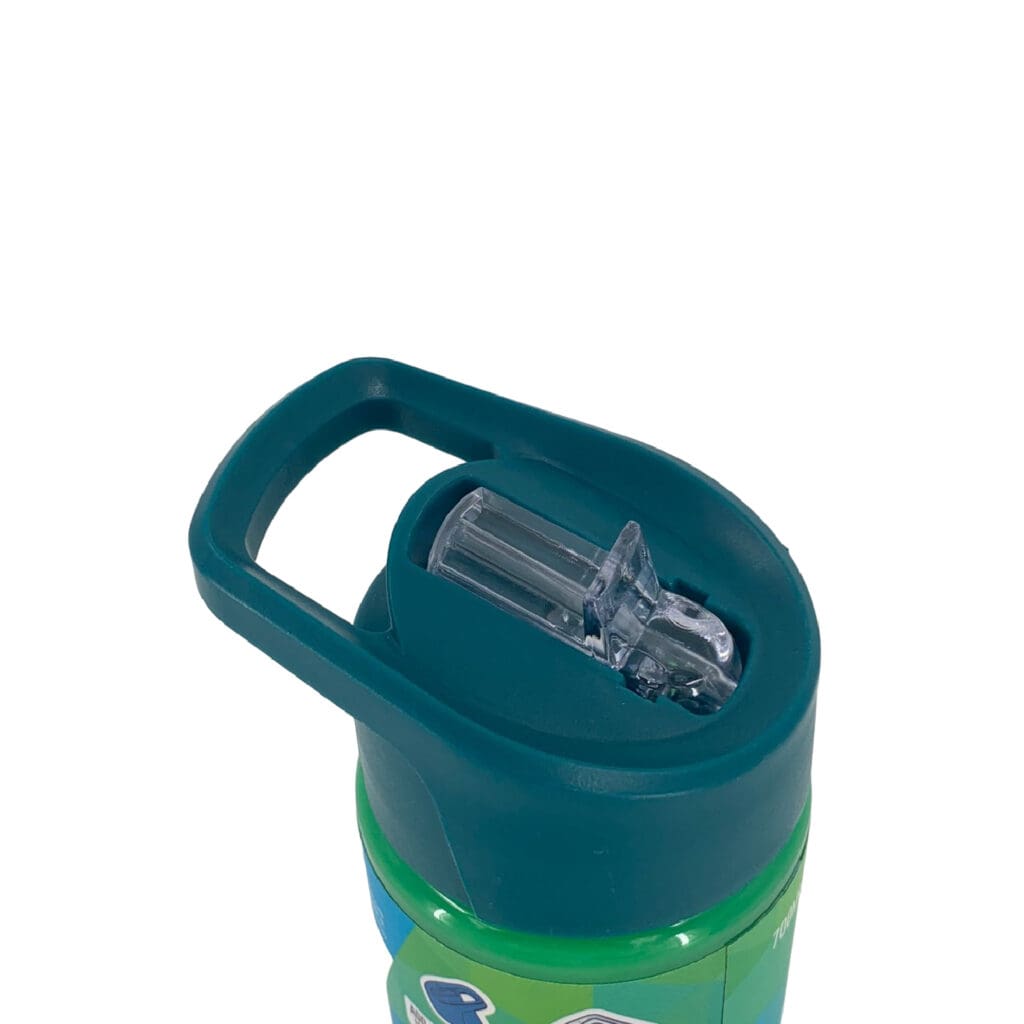 Smash Plastic Water Bottle Colour Change With Starw 700ml Green / 13354 مطرة