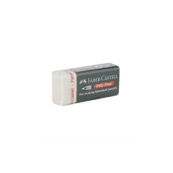 Faber Castell Eraser Carton Cov. Small 30/Pack / 188530 - 188538 ممحاة غلاف كرتون