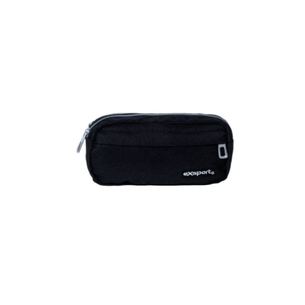 EXSPORT Pencil Case Plain 2 Comp. + Pocket / 2425510