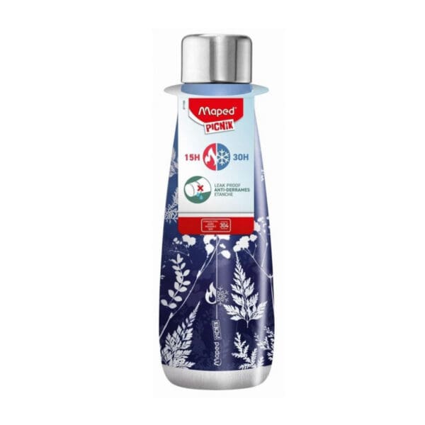 Maped Picnik Adult Stainless Steel Thermos Bottle 500ml Cyano / 871199 مطرة