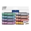 Faber Castell Highlighter 46 Metallic (Set 8 Colors) / 154625 قلم تمييز