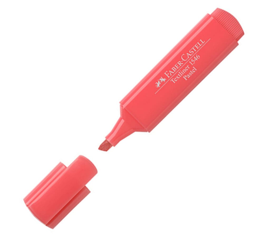 Faber Castell Highlighter 46 Pastel Apricot / 154655 قلم تمييز