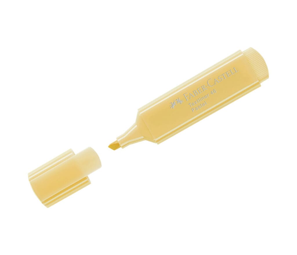 Faber Castell Highlighter 46 Pastel Vanilla / 154667 قلم تمييز