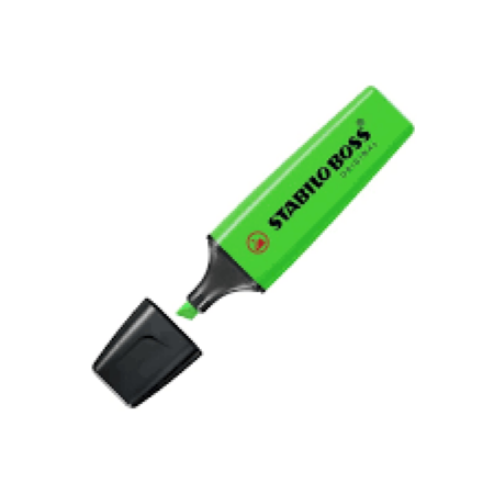 Stabilo Boss Original Highlighter 70/33 Green قلم تمييز