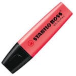 Stabilo Boss Original Highlighter 70/40 Red قلم تمييز