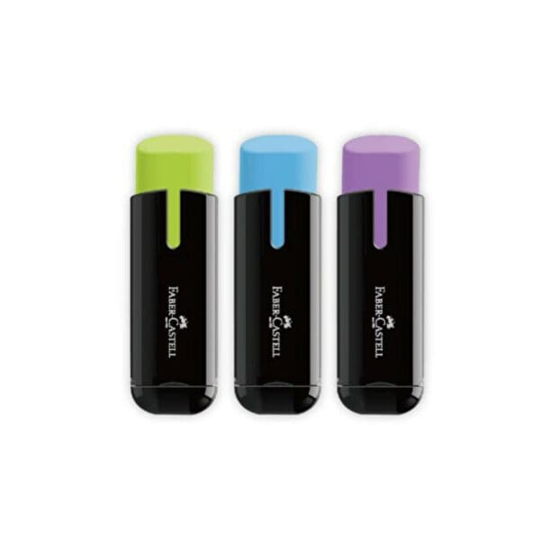 Faber Castell Eraser Sharpener 1 Hole / 183703 ممحاة + مبراة